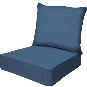 Honeycomb Pacific blue out door seat cushion